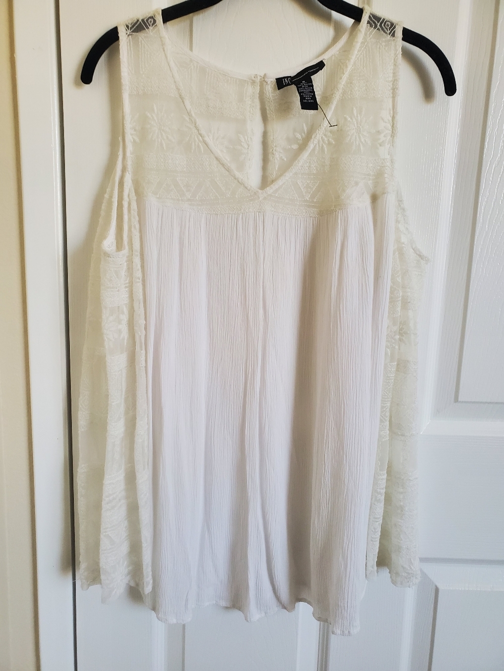 Gauze & Lace Top